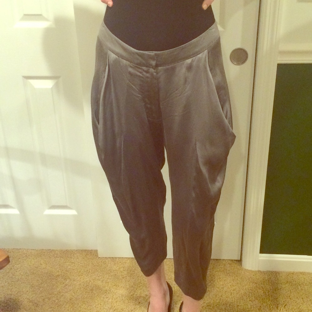 100% Silk Rich & Skinny harem pants